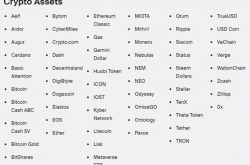 紐交所母公司ICE官網收錄了58種數字貨幣，距加密